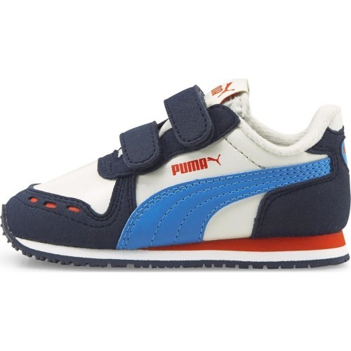 Детская обувь Puma Cabana Racer SL V Inf Nimbus White Blue Red 351980 93