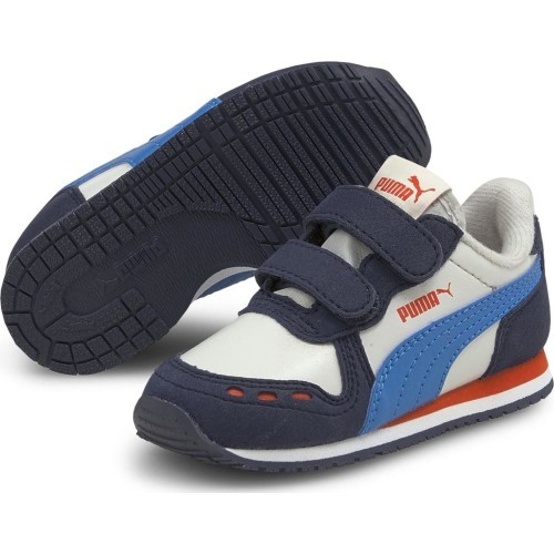 Детская обувь Puma Cabana Racer SL V Inf Nimbus White Blue Red 351980 93