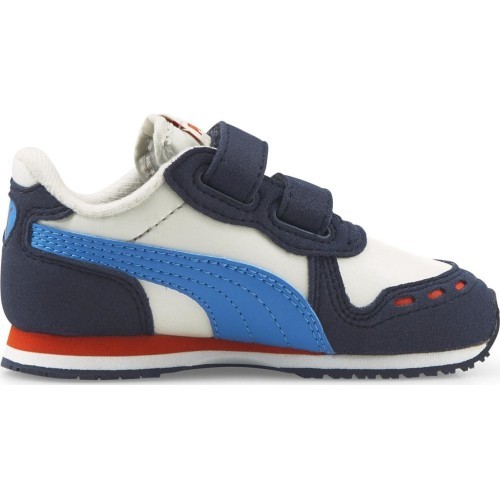 Puma Cabana Racer SL V Inf Kids' Sneakers Nimbus White Blue Red 351980 93