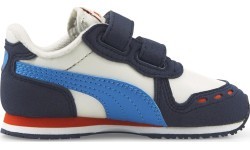 Детская обувь Puma Cabana Racer SL V Inf Nimbus White Blue Red 351980 93