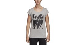Adidas Palaidinė W E AOP Tee Grey DU0636