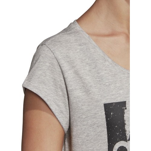 Adidas W E AOP Tee blouse, grey DU0636