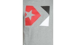 Converse Marškinėliai Star Chevron Tri Color Tee Grey 10005884 035