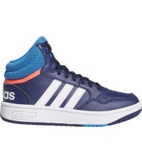 Adidas Hoops 3.0 Mid Blue GW0400 kids' shoes