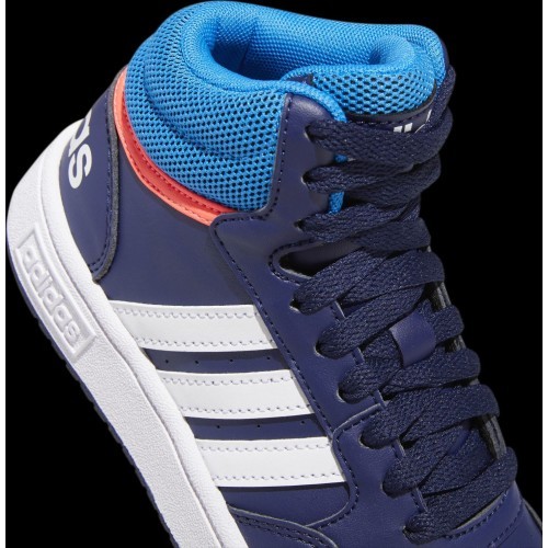 Adidas Hoops 3.0 Mid Blue GW0400 подростковая обувь