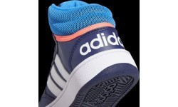 Adidas Hoops 3.0 Mid Blue GW0400 kids' shoes
