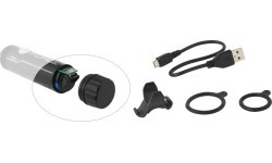FORCE Pen front light 200lm 1LED USB (black)