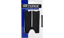 Rankenos FORCE 130mm (poroloninės, juodos)