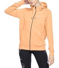 Nike Women's Sweatshirt W NSW Essntl Hoodie FZ Flc Orange BV4122 734