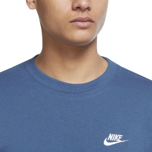 Мужская толстовка Nike NSW Club Crew FT, синяя BV2666 407