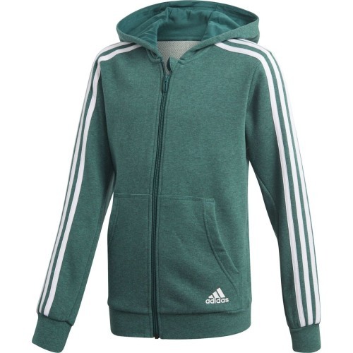 Adidas Džemperis Paaugliams Yb 3S Fz Hoodie Green DJ1745