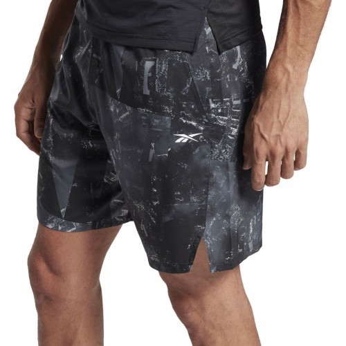 Шорты мужские Reebok TS Epic Ltwt AOP Grey GJ6385