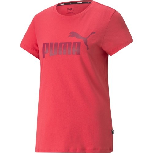 Puma Palaidinė Moterims Ess Logo Tee Coral 586775 35