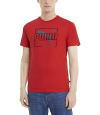 Мужская футболка Puma Flock Tee, High Risk Red