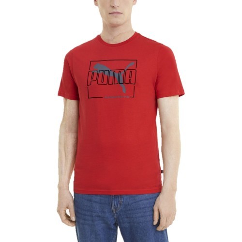 Мужская футболка Puma Flock Tee, High Risk Red
