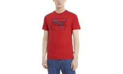 Puma Flock Tee Men's T-Shirt High Risk Red