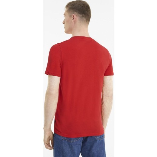 Puma Flock Tee Men's T-Shirt High Risk Red