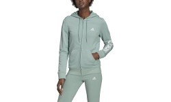 Adidas Džemperis Moterims W Lin Ft Fz Hd Green GL0795