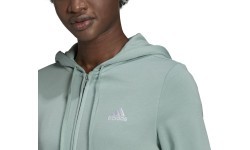 Adidas Džemperis Moterims W Lin Ft Fz Hd Green GL0795