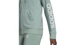 Adidas Džemperis Moterims W Lin Ft Fz Hd Green GL0795