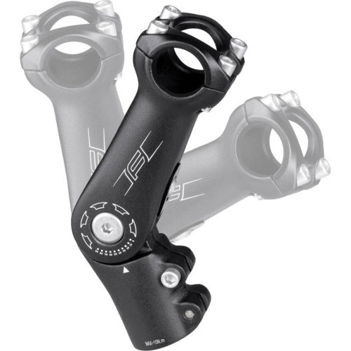 FORCE S6.3 adjustable stem 25.4/110mm (black)