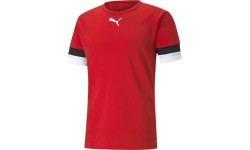 Puma Futbolo Marškinėliai Vyrams TeamRise Jersey Red 704932 01