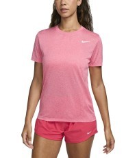 Женская футболка Nike W Nk Df Rlgd Ss Tee Pink DX0687 629