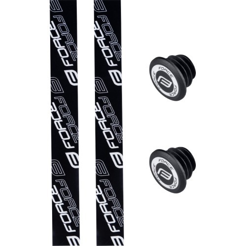 FORCE Eva Handlebar Tape with Silicone (black)