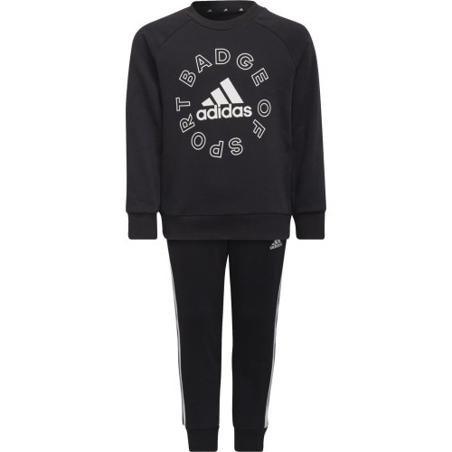 Adidas Sportinis Kostiumas Vaikams Lk Logo Jog Set Black H65797