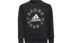 Adidas LK Logo Jog Set Kids Tracksuit Black H65797