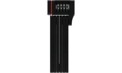 ABUS Ugrip Bordo 5700C/80 Folding Combination Lock, Black