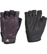 Тренировочные перчатки Adidas 4Athlts Glove Gr, черные GS4869
