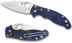 Folding Knife Spyderco C101PBL2 Manix 2, Translucent Blue