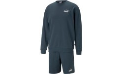 Puma Sportinis Kostiumas Vyrams Relaxed Sweat Suit Blue 673308 16
