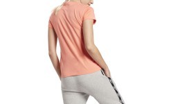 Reebok Palaidinė Moterims Te Graphic Vector T Peach GI6640