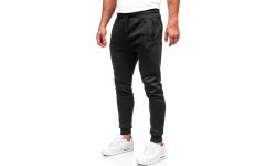 J.Style Men's Trousers Black 68XW02-3