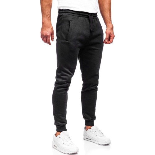 J.Style Men's Trousers Black 68XW02-3