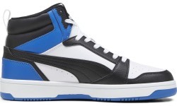 Puma Rebound V6 Men's Shoes White Blue Black 392326 10