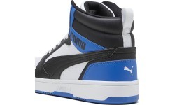 Puma Rebound V6 Men's Shoes White Blue Black 392326 10
