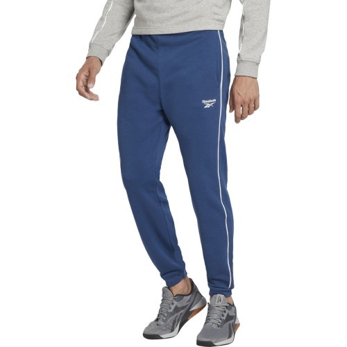 Reebok Men's Pants Wor Piping Jogger Blue HA1071