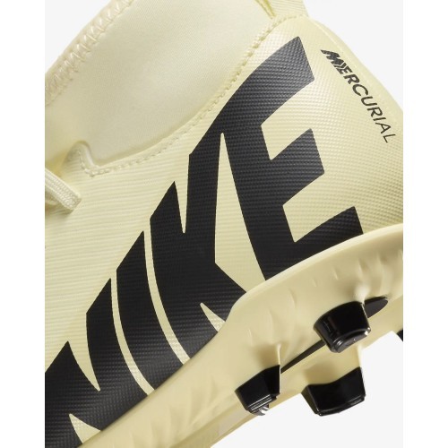 Nike Jr Superfly 9 Club FG/MG Football Boots Yellow Black DJ5959 700