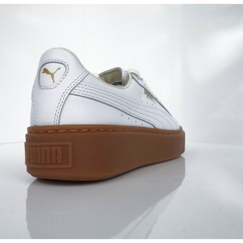 Обувь Puma Basket Platform Core White