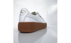 Puma Basket Platform Core White Shoes
