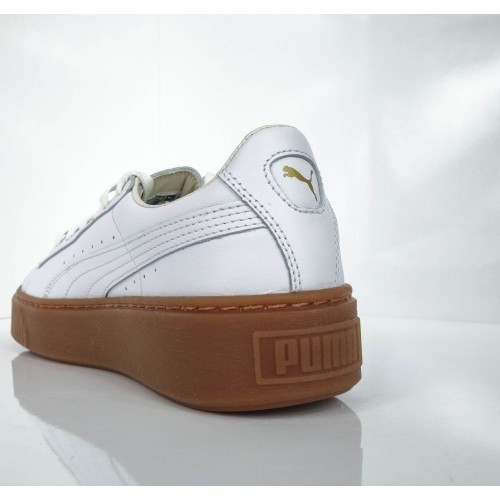 Обувь Puma Basket Platform Core White
