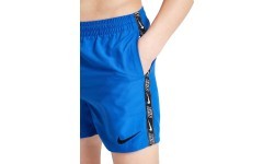 Nike Swim Shorts Junior Nk B Logo Tape 4'' Volley Short Blue NESSD794 494
