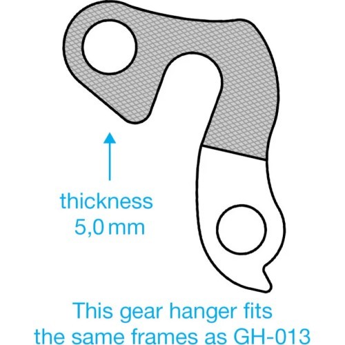 Петух переключателя GH-081 с болтом M8x0,75 (правый)