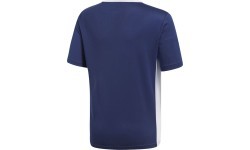Футболка подростковая Adidas Entrada 18 Jsyy тёмно-синяя CF1047