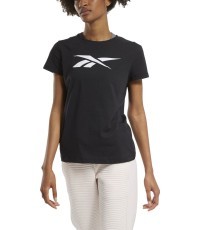 Женская блузка Reebok Te Graphic Vector T Black
