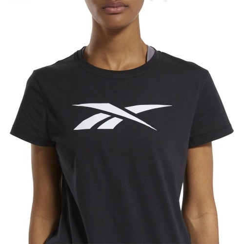 Reebok Palaidinė Moterims Te Graphic Vector T Black
