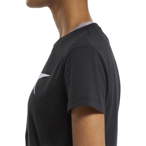Reebok Palaidinė Moterims Te Graphic Vector T Black